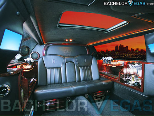 airport limo inside Vegas