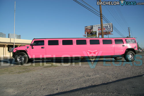 Hummer pink Vegas