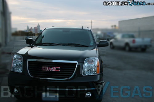 Las Vegas SUV bachelor party limo