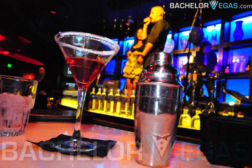 Blue signature Martini