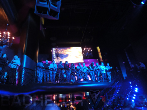 LAX nightclub balcony