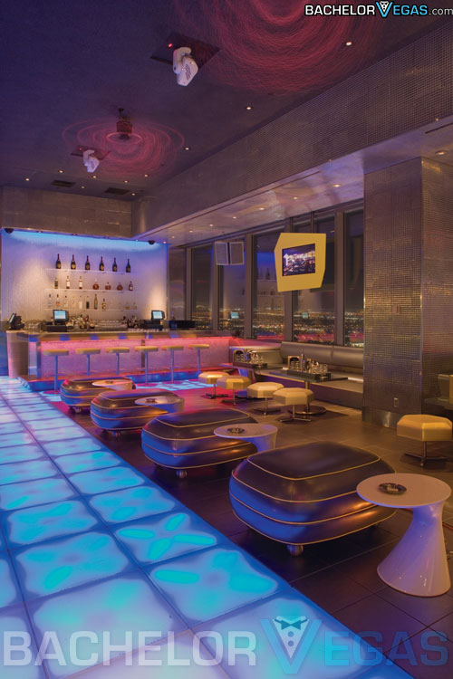 Moon nightclub VIP seating