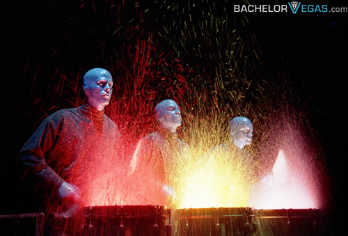 blue man group Las Vegas