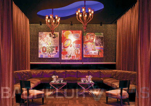 Club Blush VIP tables