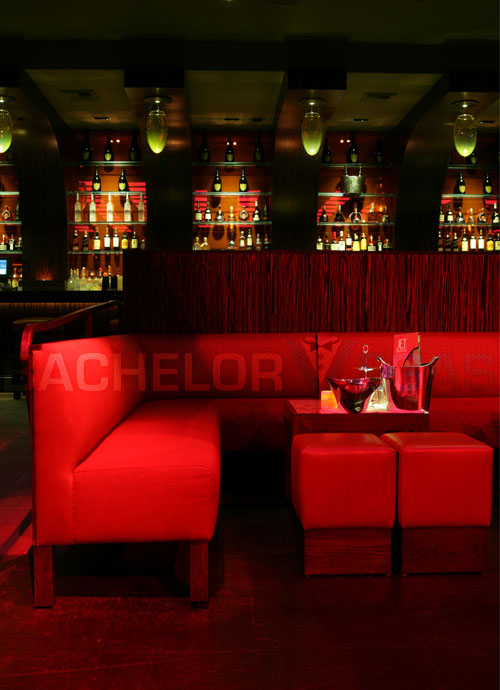 Club Jet VIP red booth