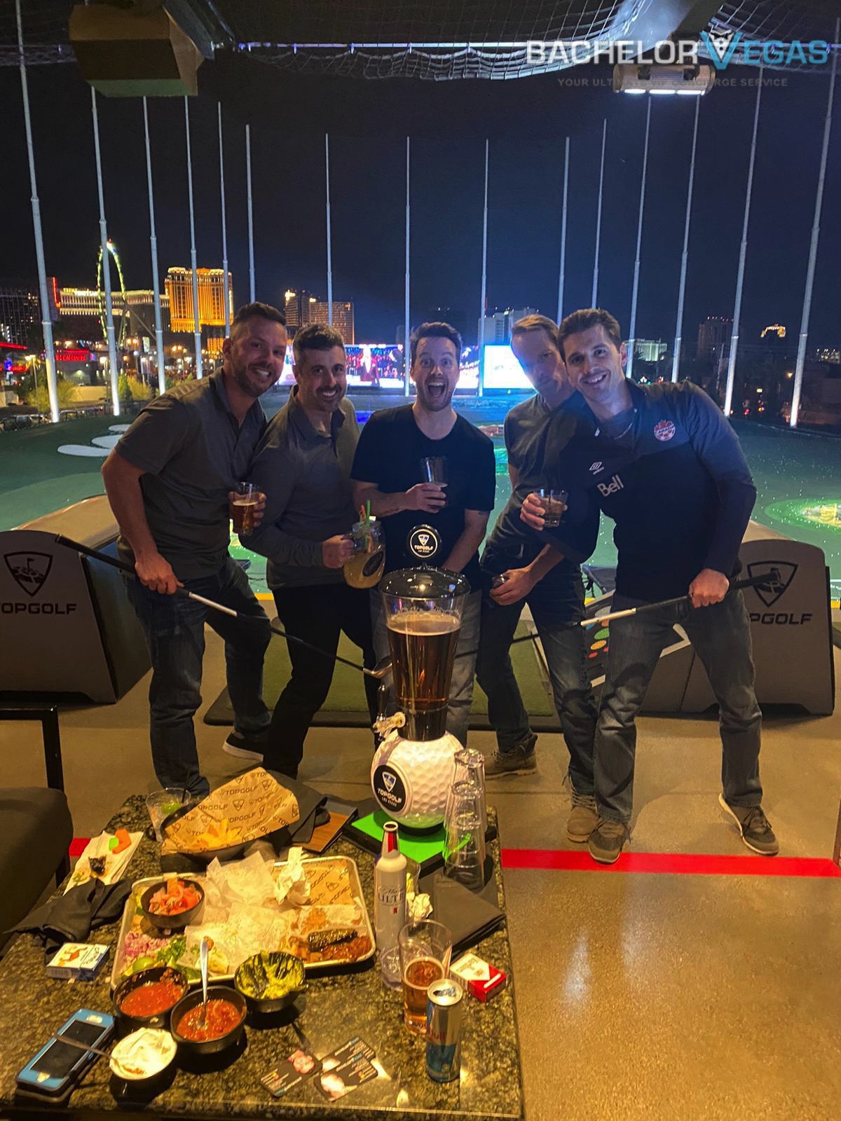 top golf bachelor party