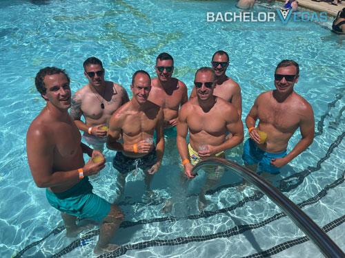 pool bachelor party