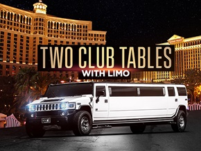 two club table with limo