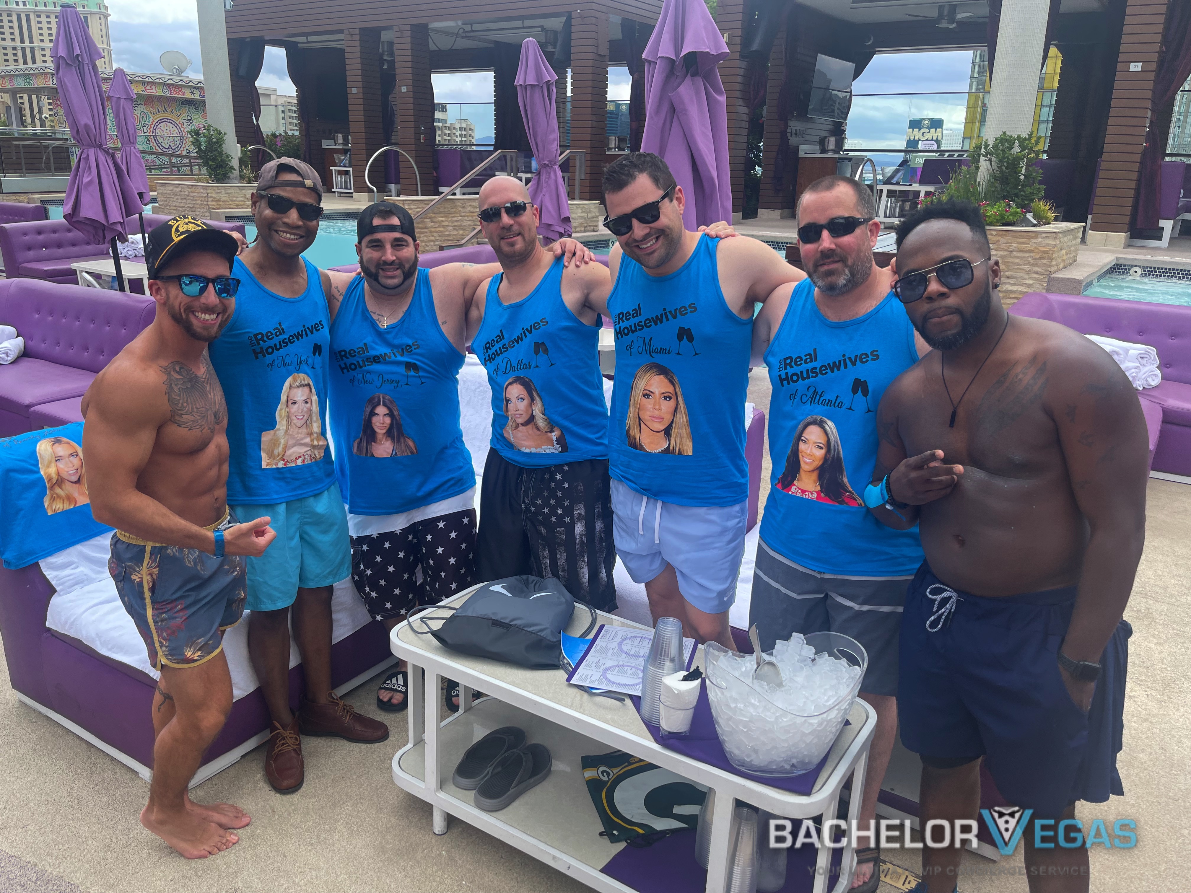 bachelor pool party