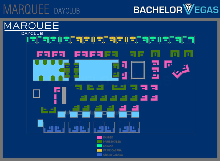 marquee dayclub table map