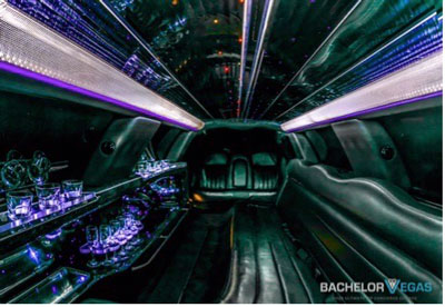 stretch limo interior